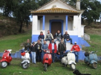 Grupo do Passeio de Vespas