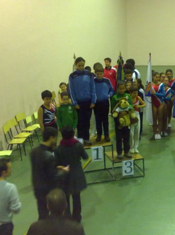 Pódio AGS Iniciados Masculinos
