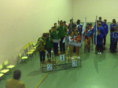 Pódio AGS Iniciados Femininos