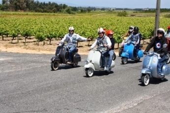 Encontro Vespáguias 2014 - Passeio na Leziria