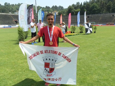 César Soares participou no Campeonato Nacional de Juniores