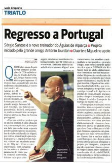 Sérgio Santos novo treinador dos Águias