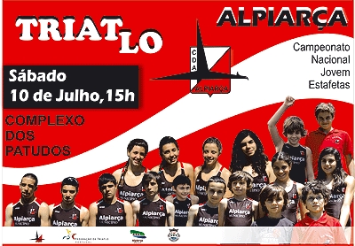 Cartaz I Triatlo Jovem de Alpiarça