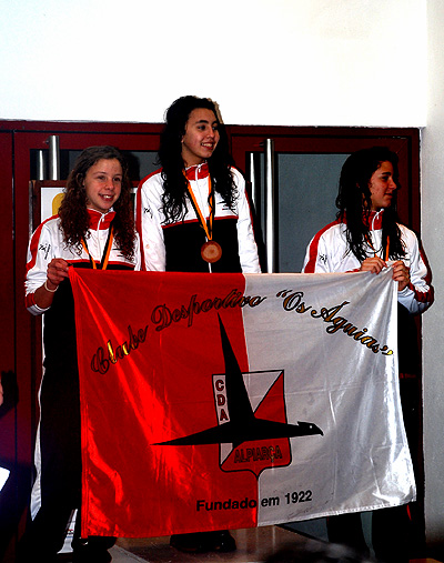 Pódio de Juvenis Femininos